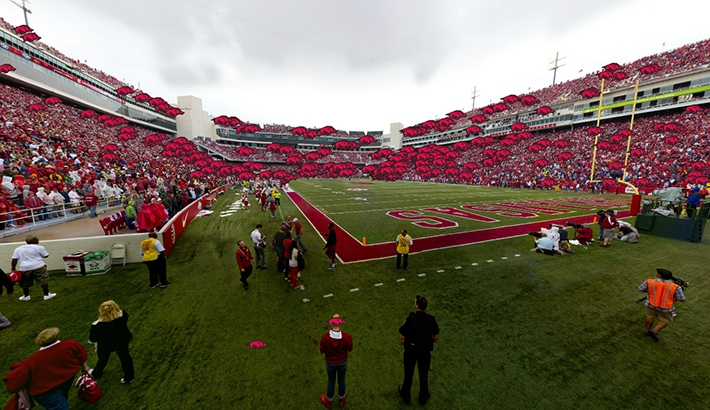 Arkansas Razorbacks Gigapixel Stadium Panorama