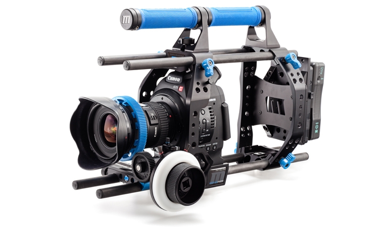 Redrock Micro Releases the ultraCage | blue for Canon EOS C100