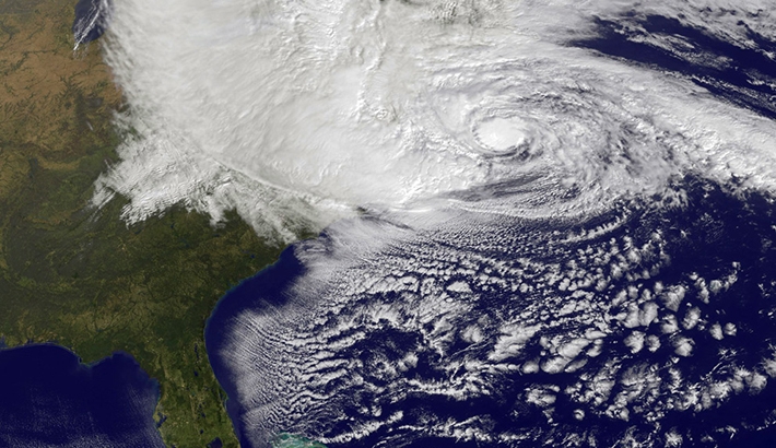 Pictures Of Hurricane Sandy Approaching The East Coast