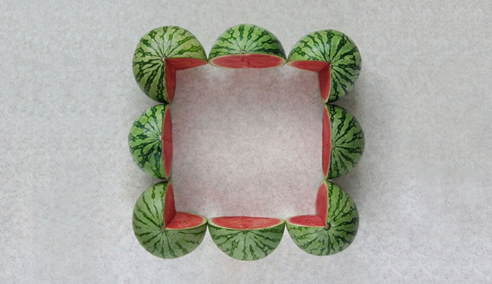 The Geometric Food Art Of Sakir Gökçebag
