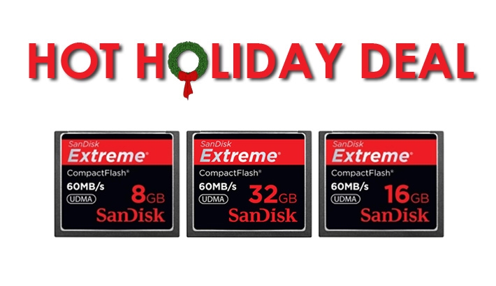 Up To 70% Off SanDisk Compact Flash Memory Cards
