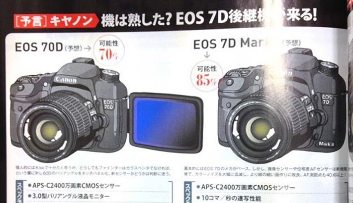 New Canon Camera Body Rumors for 2013