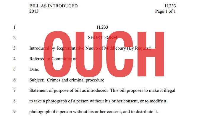 Update: Bill Introduced Could Result In Very Bad News For Photographers
