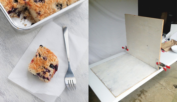 A Small and Portable Food Photography Studio