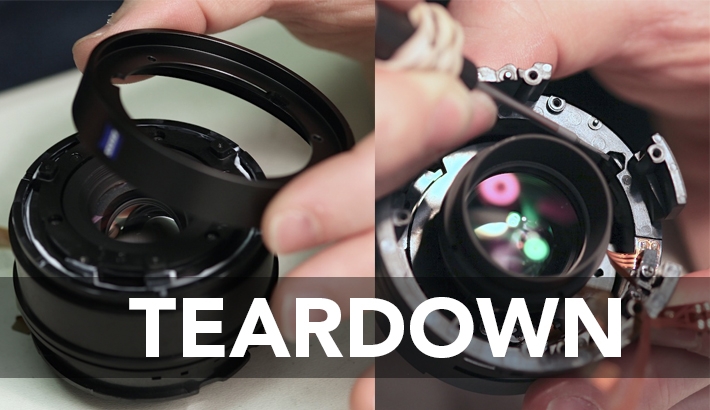 LensRentals Tears Apart the Zeiss 32mm Touit Lens