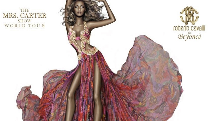 Cavalli Press Release Shows Bizarre Unrealistically Skinny Photoshopped Image of Beyoncé