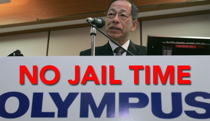No Jail Time for Olympus Execs behind $1.7 Billion Accounting Scandal