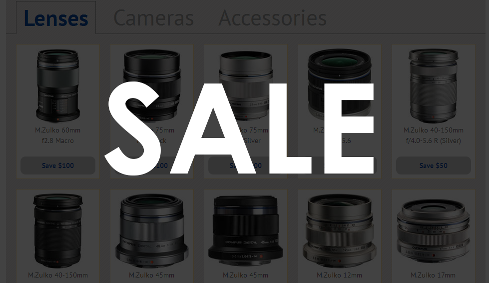 $150 off Olympus Cameras and Lenses Plus Lumix G 20mm f/1.7 II Lens Now Available!