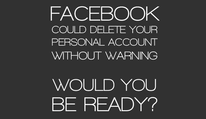 Facebook Can Delete Your Personal Account If You Do Any Business On It