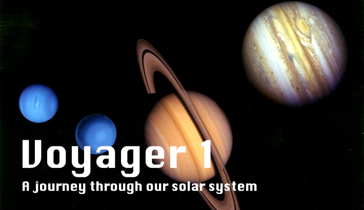 Voyager 1's Journey Through our Solar System in Photographs