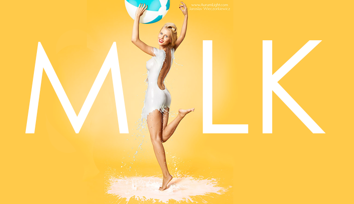 1940's Pin-Ups with a Dash of Milk