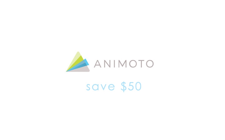 Save $50 On Animoto Pro Photography Slideshows