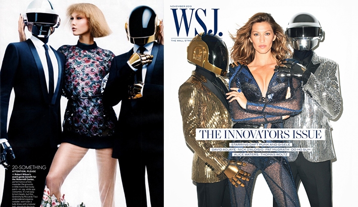 Was Vogue's Daft Punk Spread Ripped Off for This WSJ Magazine Cover?
