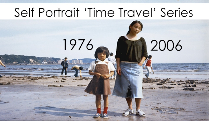 Ingenious Camera Work Allows Photographer To "Time Travel" In Self Portrait Series