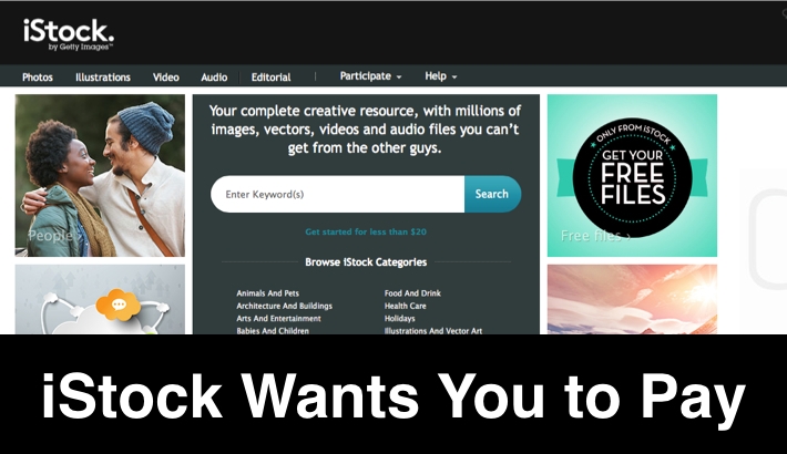 iStock Photo Overpaid Photographers, Wants Money Back
