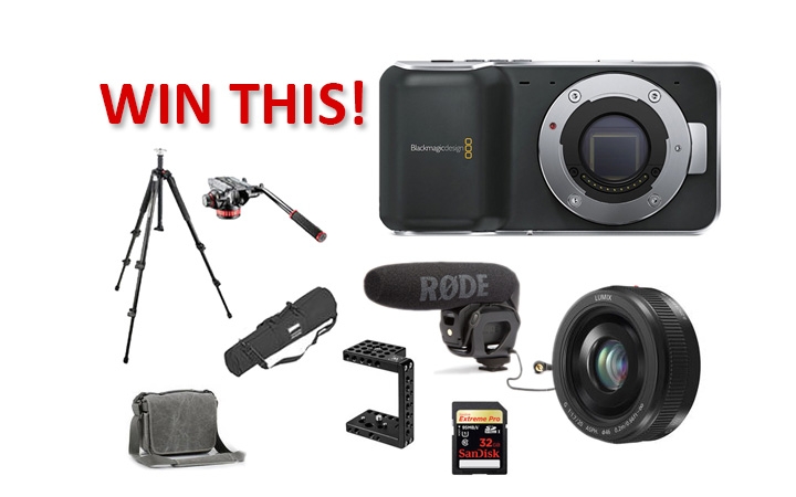 Last Chance To Win The Ultimate Blackmagic Pocket Cinema Kit