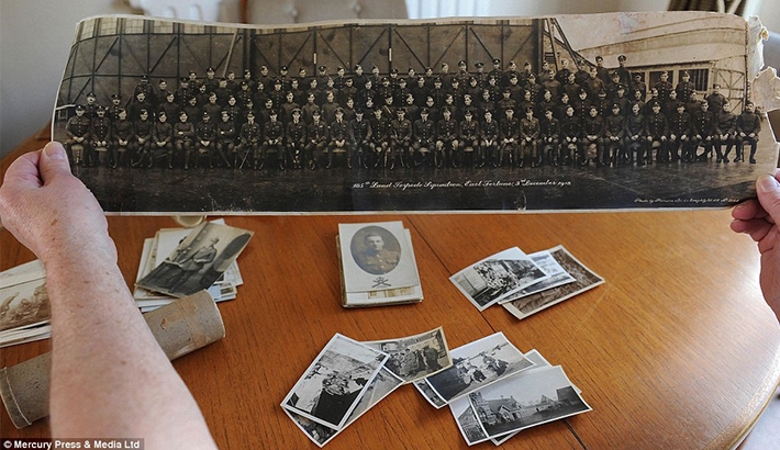 Sanitation Worker's WWI Photo Collection