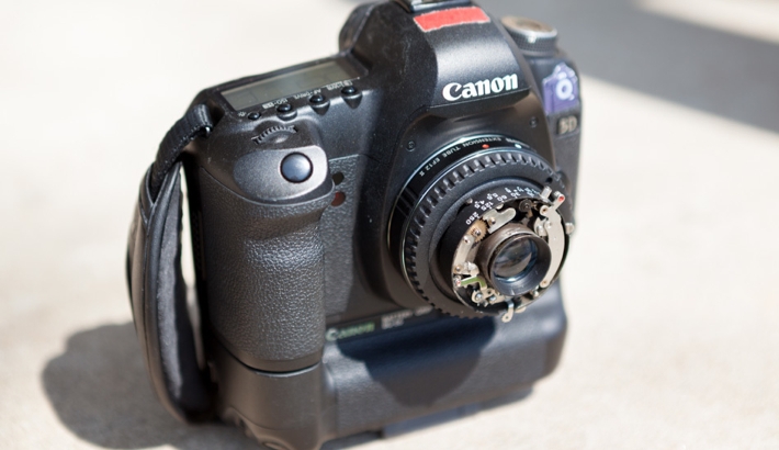 How to Modify a Lubitel 2 TLR Lens for Use on Canon EF