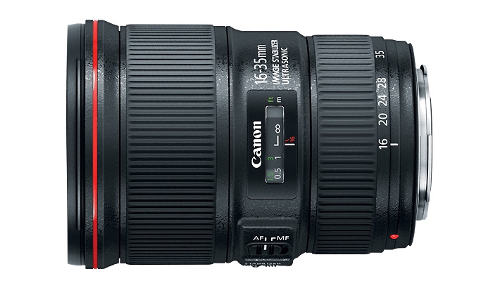 Canon Announces The 16-35mm f/4L IS EF Lens