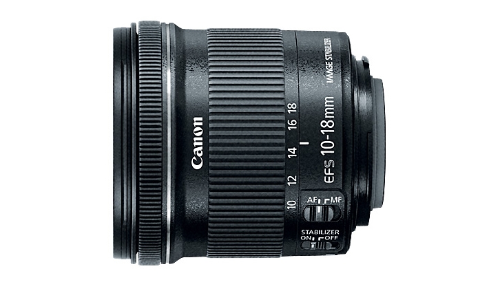 Canon Announces the 10-18mm f/4.5-5.6 EF-S IS STM Lens