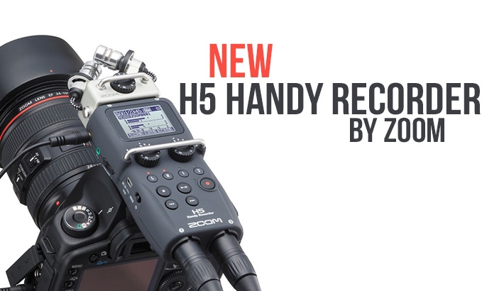 Check Out the New Zoom H5 Handy Audio Recorder