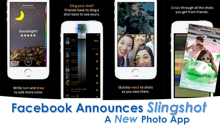 Facebook Releases Slingshot, A New Photo App