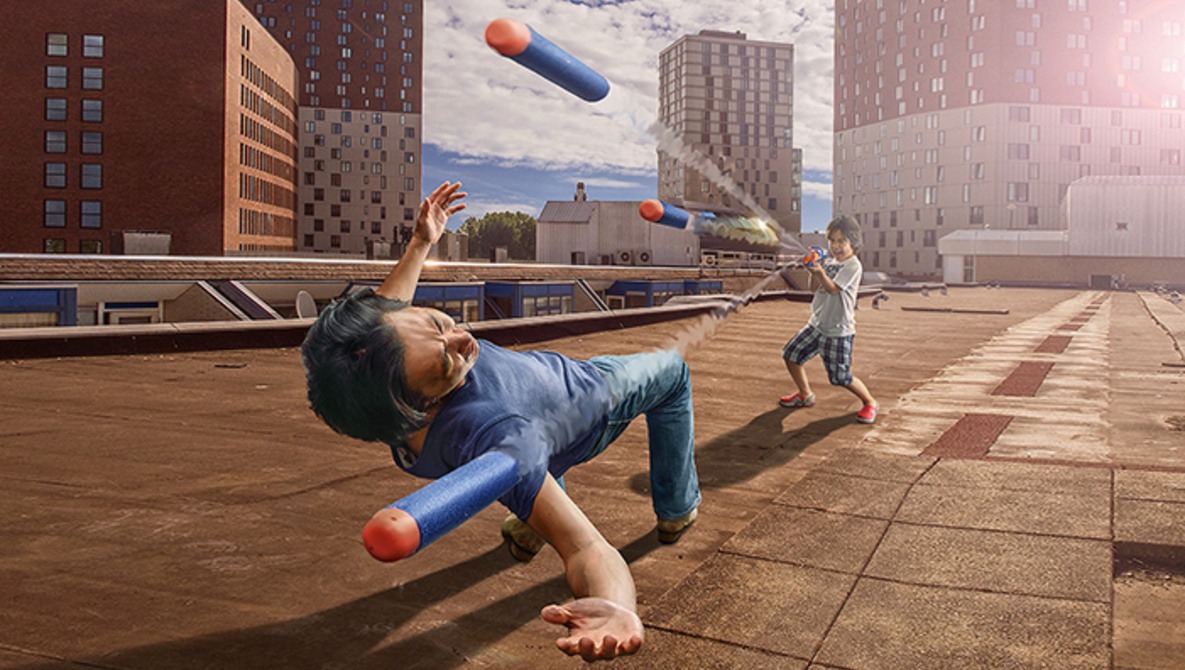 Ingenious Father Uses Son to Create Digital Masterpieces