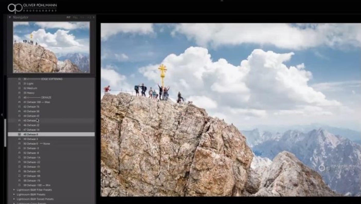 lightroom 6.2 dehaze o dau