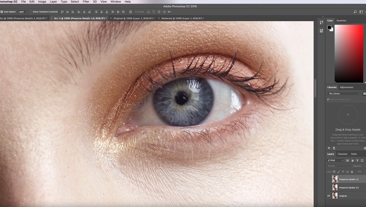 How To Enlarge Photos Without Losing Detail In Photoshop CC 2018 