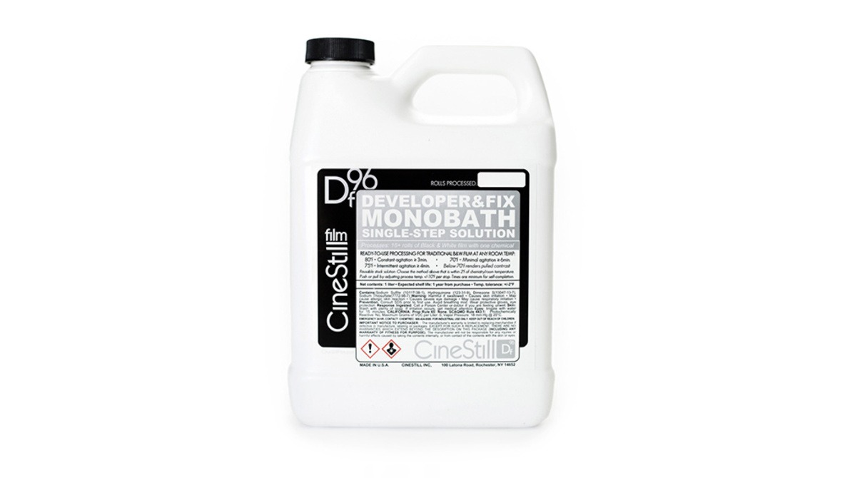 CineStill Announces Df96 Monobath: World's Fastest One-Step Black-and-White Developing Process