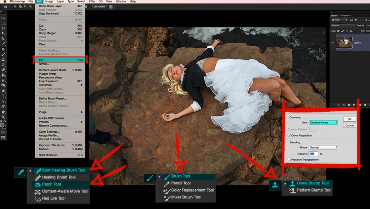 How to use the Remove Tool in Photoshop (& its MAJOR issue) » That