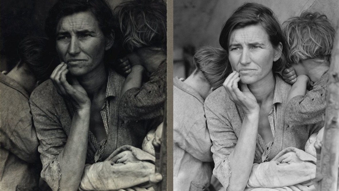 One of the Most Famous Photos in US History Was 'Photoshopped'