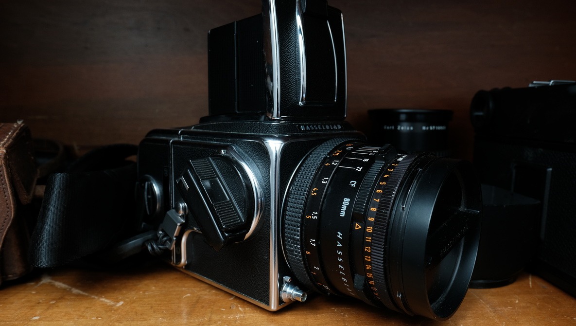 hasselblad large format film camera