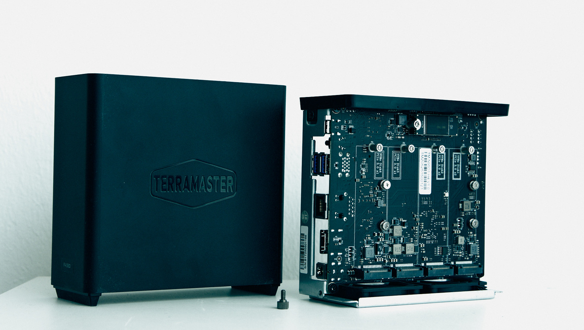 Terramaster f4-210（HDDディスクなし) Doesn't work with 3.5