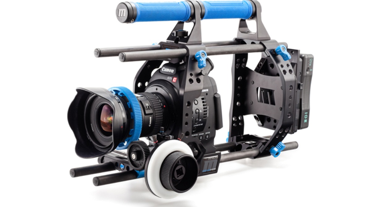 Redrock Micro Releases the ultraCage | blue for Canon EOS C100