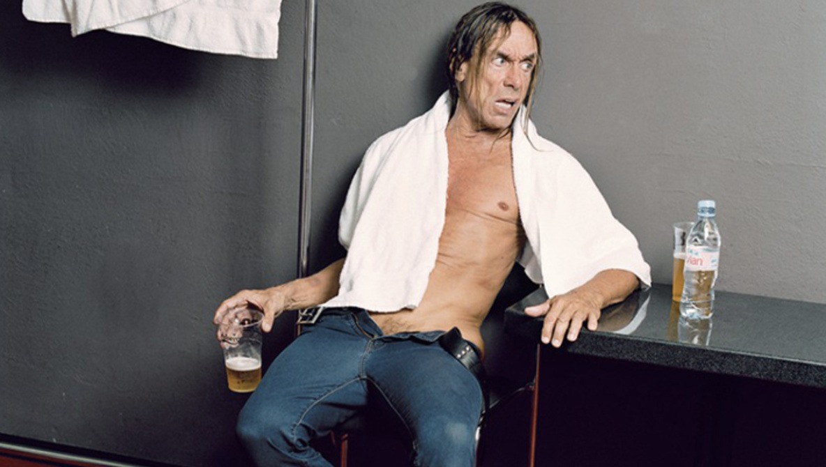 Rock Stars Photographed Moments After Their Show