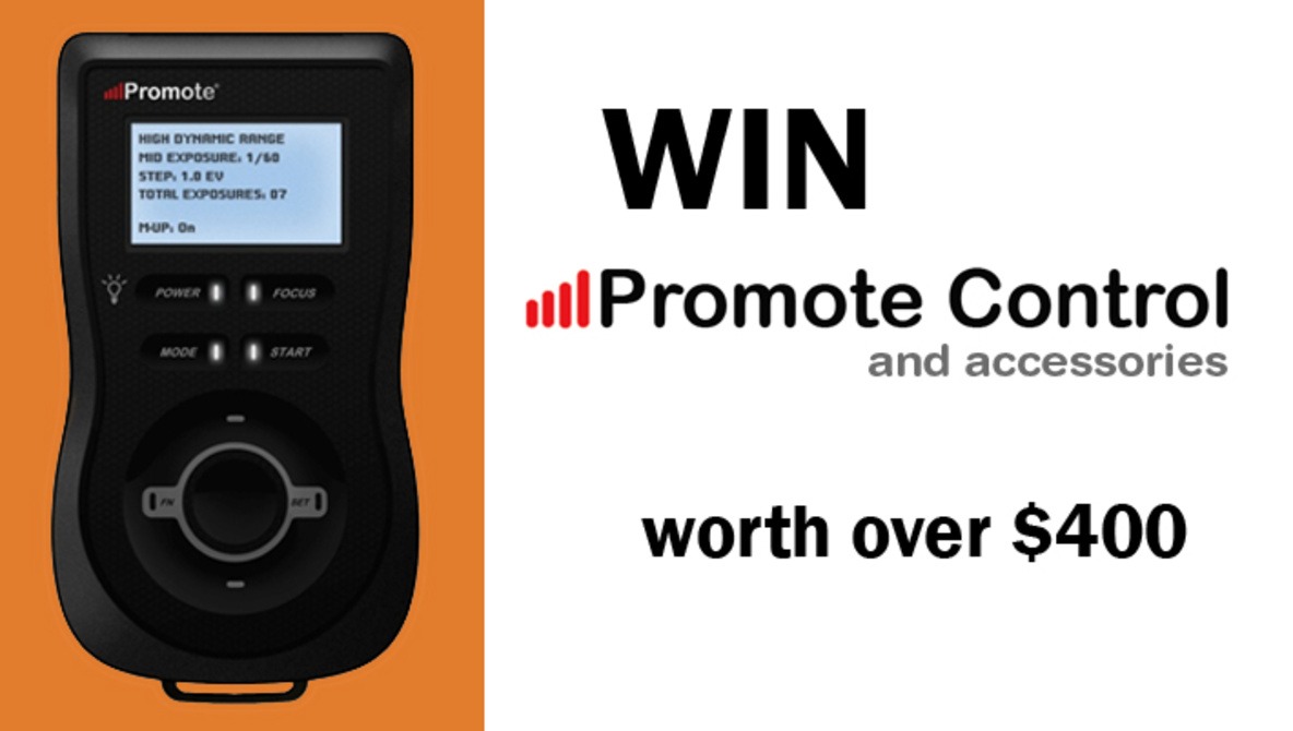 Win over $400 in Promote Control [Digital SLR Camera Remote Control] + Accessories!