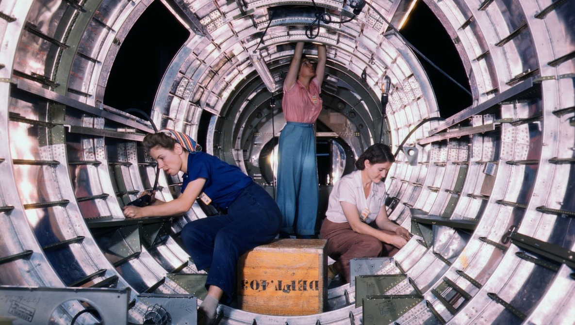Rare, Full-Color Photos from WWII