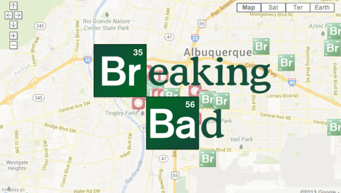 Photo Overlay Re-Creates Breaking Bad Scenes