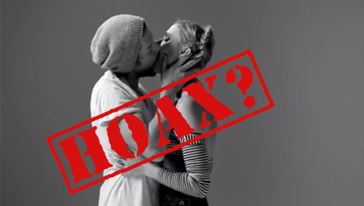 First Kiss Video A Hoax?  