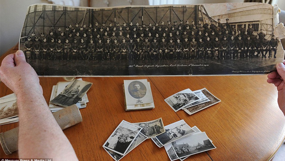 Sanitation Worker's WWI Photo Collection