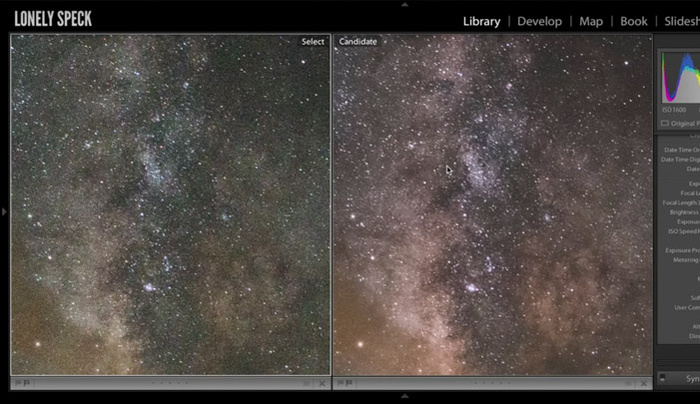 Create Noise-Free Images Using Exposure Stacking