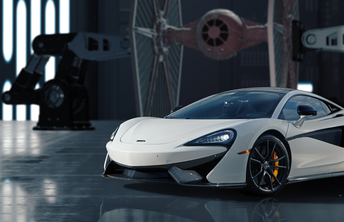 Reaching for the Stars with a McLaren - A Different Take on Automotive Compositing - Fstoppers