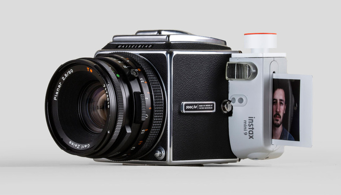 Need Medium Format Quality From an Instant Camera? Build Yourself a Hasselblad-Instax