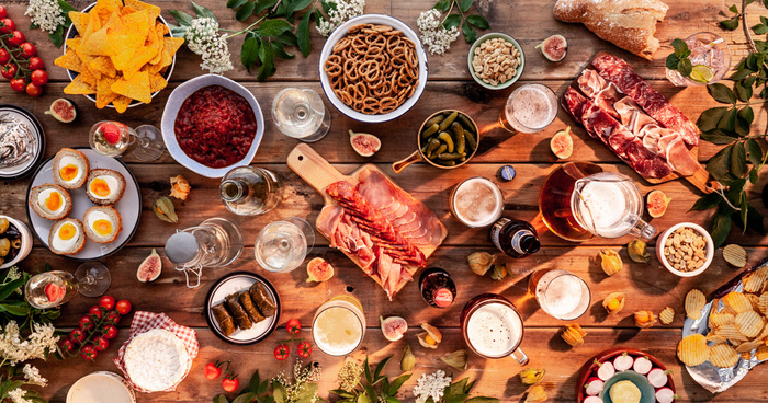 Five Tips for Photographing Large Food Flat Lays