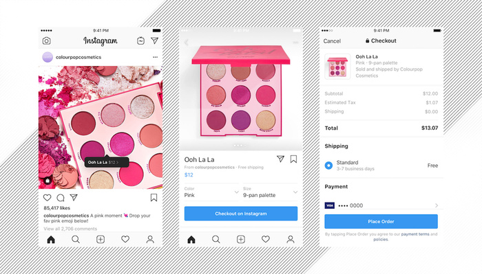Checkout on Instagram Rolls Out, Facebook Logs Payment Information