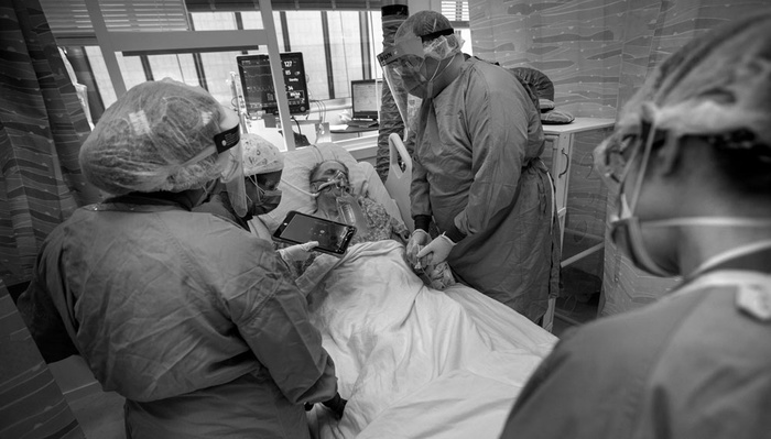 Could You Imagine Photographing COVID-19 Hospital Patients?