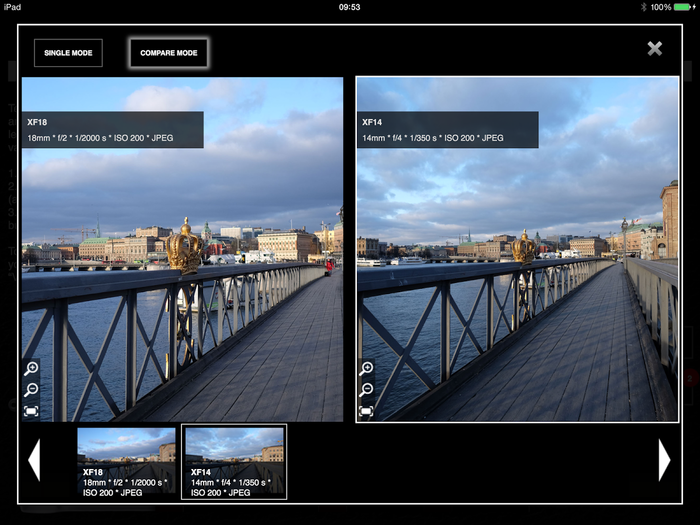 Fuji X Mount Lenses App Lets You Test and Compare Lenses Without