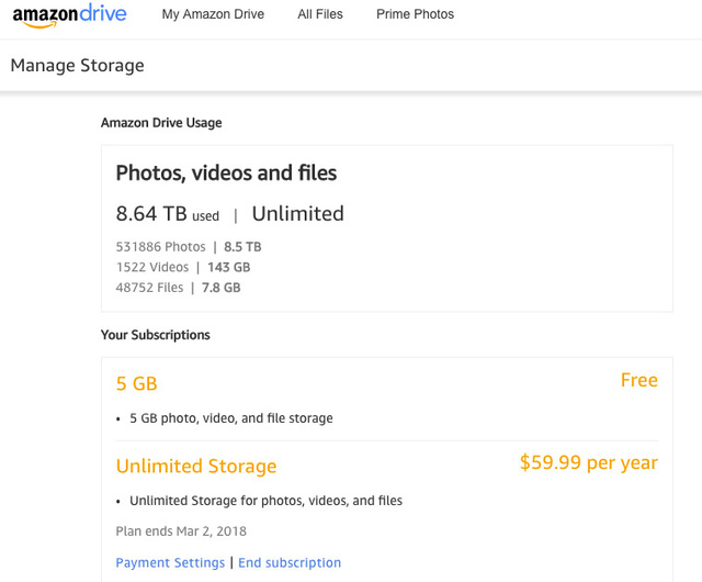 Amazon Pulls the Old Bait and Switch With Their Unlimited Storage Plan Fstoppers