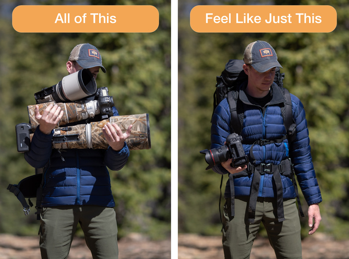 Alotech's New Ergonomic Backpack Made by Wildlife Photographers for